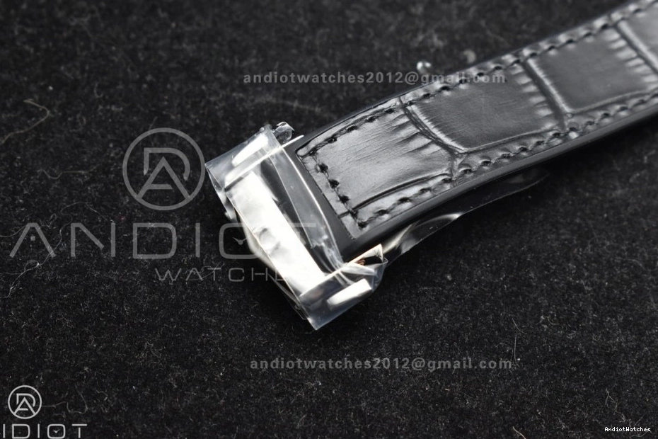 1:1 Gummy Constellation Compact SS 548 Super Black A8900 Clone on Edition Strap VSF Best Gray Dial 1016